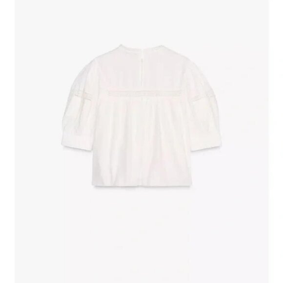 ZARA ZW COLLECTION LACE BLOUSE - Picture 6 of 6